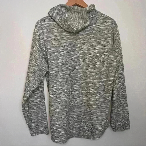 Company Eighty One Men’s Hooded Gray Pullover With Hood & Drawstring Size L EUC - Picture 3 of 6